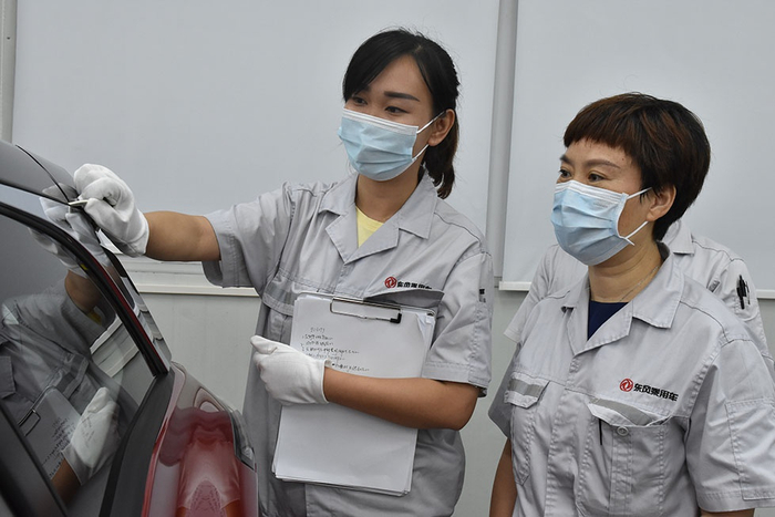 对品质感知重点部位进行复查点检