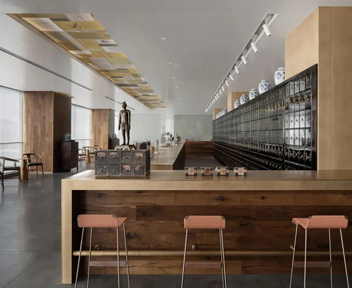 ▲以“医”为主题的三层空间