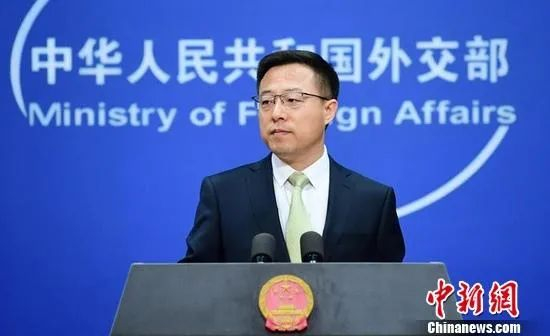 资料图：外交部发言人赵立坚。