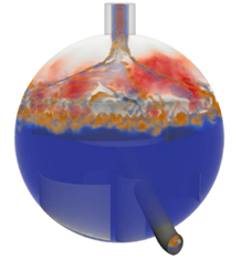 SandtinelMaverick开发了一种可控的气锁装置，以高速度和大流量将固体细砂从生产流中机械分离出来。（图源: Frac Shack/Sandtinel）