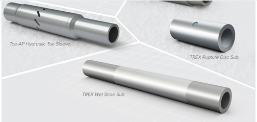 PackersPlus的工具套件旨在降低无干预操作的风险，提高作业可靠性。 (图源: Packers Plus Energy Services Inc.)