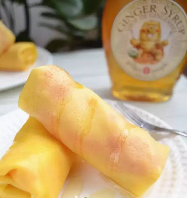 *姜汁木瓜可丽饼 图片来自用户