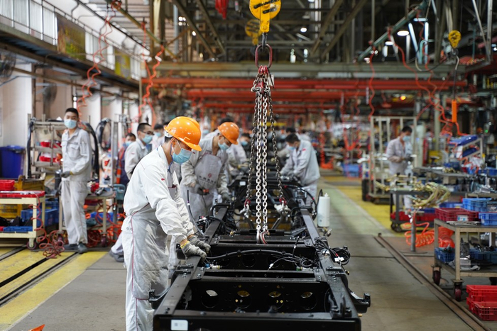 东风新疆生产情景