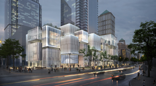 　　(改造后全景效果图)