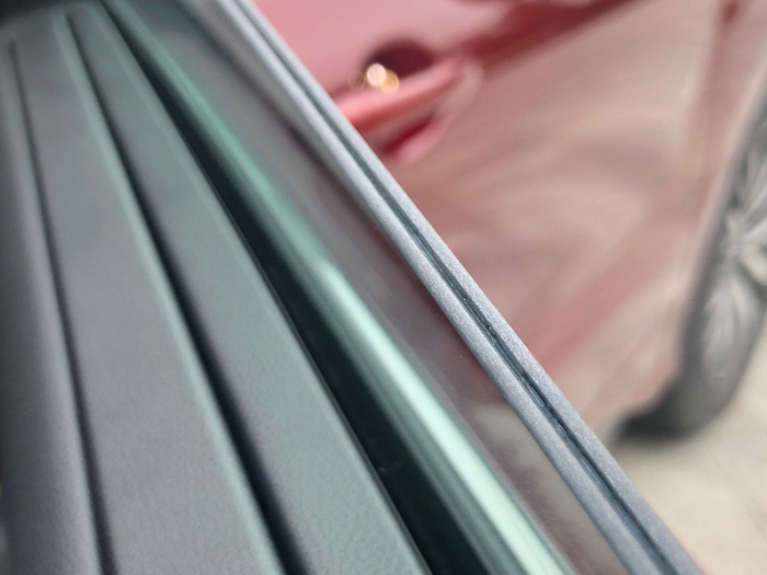 广汽本田新冠道双层夹胶玻璃 图片来源：时代财经潘卓伦摄