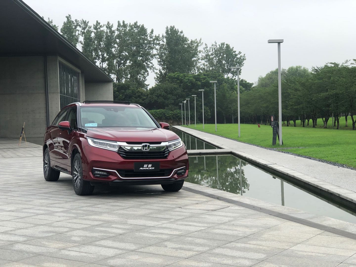 广汽本田新冠道 图片来源：时代财经潘卓伦摄