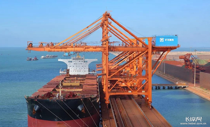 河北港口集团黄骅港区。河北港口集团供图