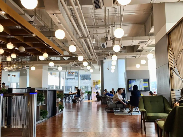  氪空间（国贸大都会社区）&nbsp; 摄 / 燃财经