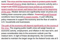 逐字逐句找不同！一文看清FOMC货币政策声明之细微变动