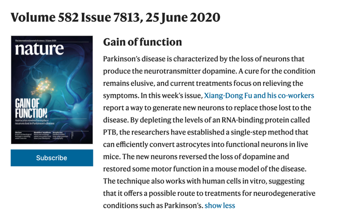 付向东发表的《自然》封面文章