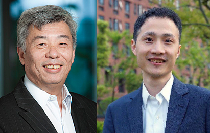 左：加州大学圣地亚哥分校教授付向东。右：中科院神经所青年 PI 杨辉。图片来源：UCSD/一席演讲