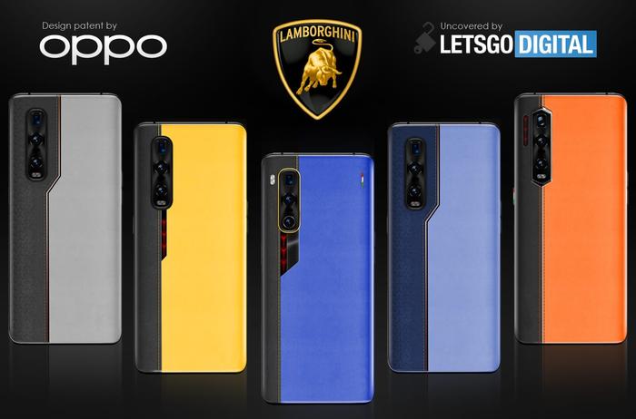 五款OPPO Find X2 Pro 限量版专利曝光：双色调设计+ 屏下摄像头_手机新浪网