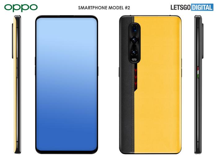 五款OPPO Find X2 Pro 限量版专利曝光：双色调设计+ 屏下摄像头_手机新浪网