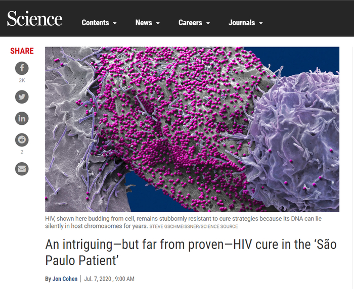 ▲《科学》杂志相关报道