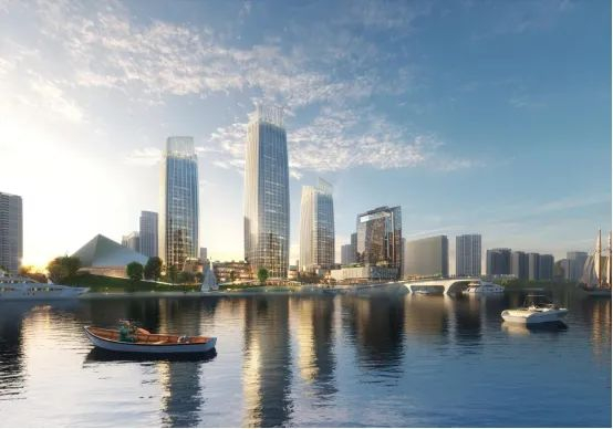 富阳金茂星外滩效果图