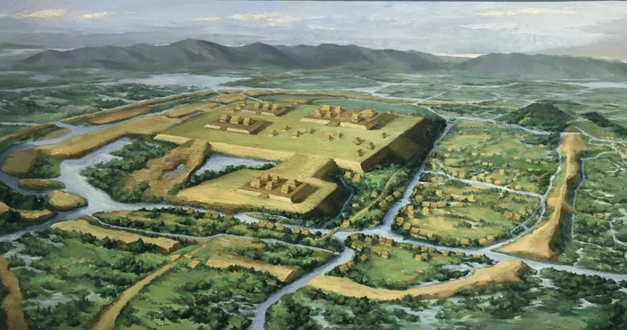 距今5300年的良渚古城，人们就紧邻河流居住