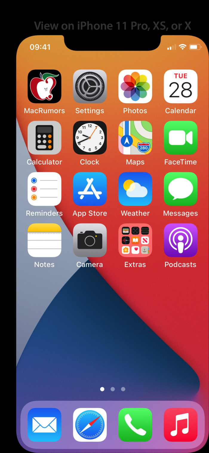▲ iPhone X / XS / 11 Pro（右）