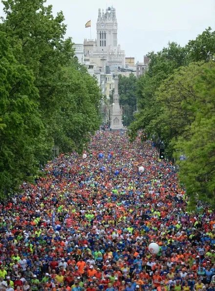 图片来源：马德里马拉松