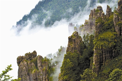 农顶园区神农谷石林