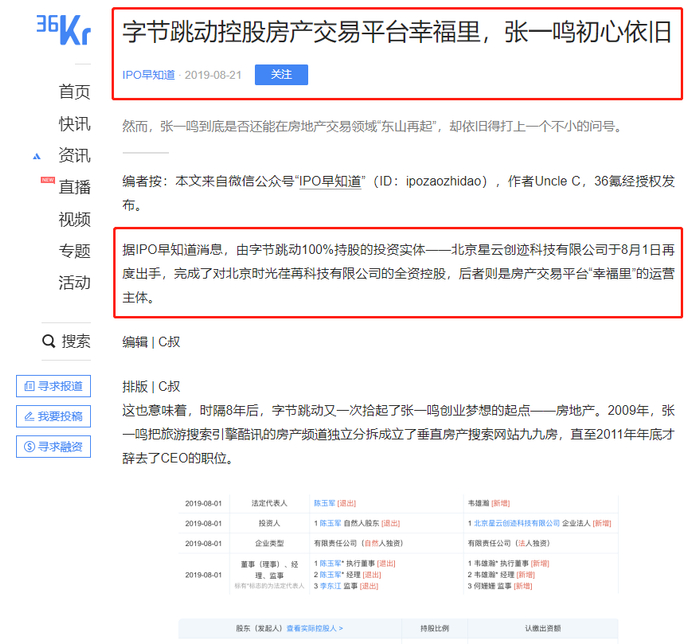 资料来源：36氪，IPO早知道