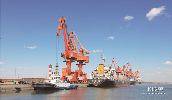 曹妃甸文丰码头项目。