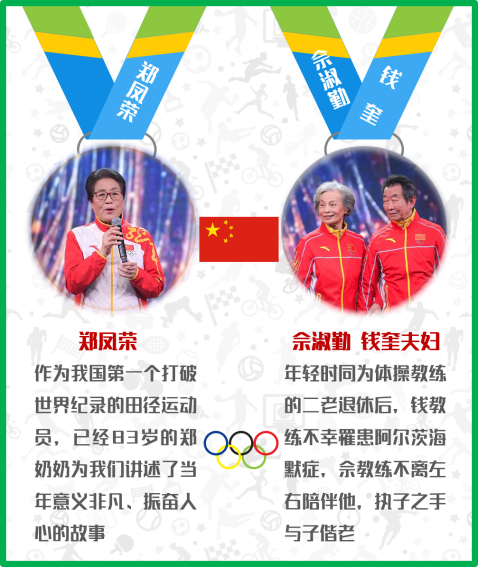 体育人年轻时为国争光，暮年后相伴到老