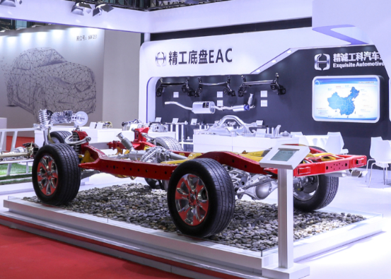 非承载式车身底盘总成；图片来源：精工底盘