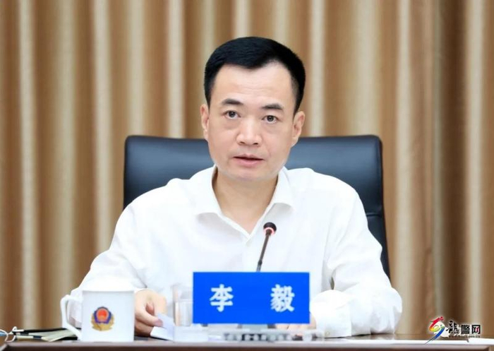 李毅近照。图片来自黑龙江公安厅网站