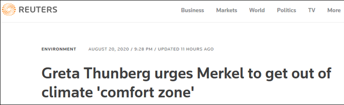 路透社报道截图