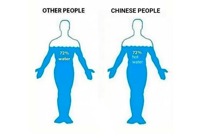 △在外国人看来，中国人装的就是hot&nbsp;water/meme