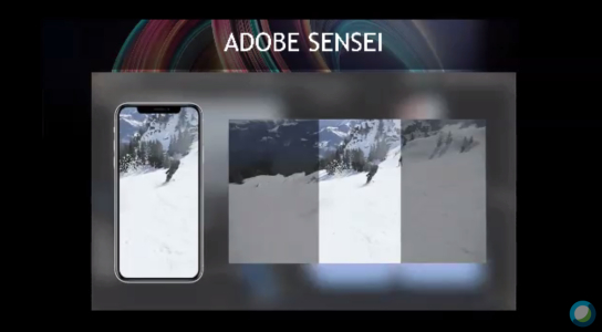 ▲自动追踪主体将横屏画面截成竖屏使用