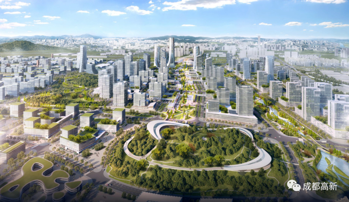 未来科技城局部效果图▲