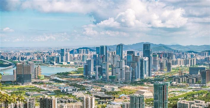  前海深港现代服务业合作区。