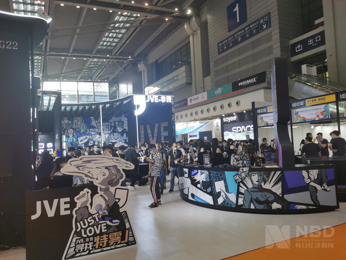 电子烟展会现场 每经记者 欧阳凯 摄