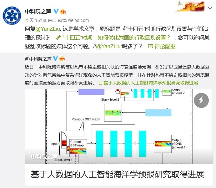  来源：“中科院之声”微博
