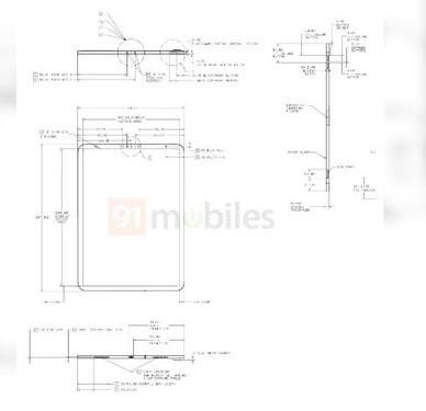 iPad 2020 设计图纸（图源来自网络）