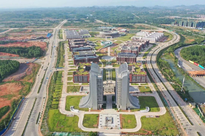△广西医科大学武鸣校区全景