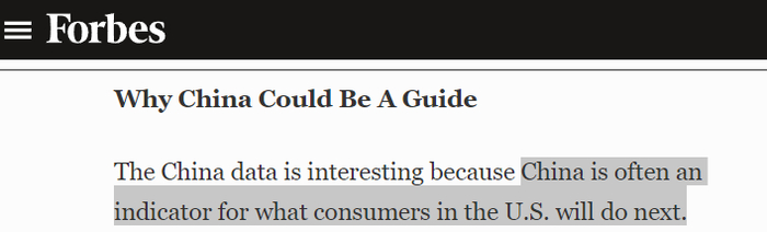 ▲&nbsp;《福布斯》报道截图