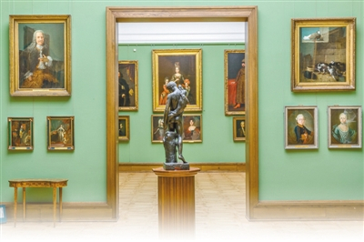 　　特列季亚科夫画廊内景。