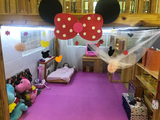 温馨舒适的幼儿活动室 求是记者 孙洋洋/摄