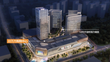 多功能超级综合体效果图