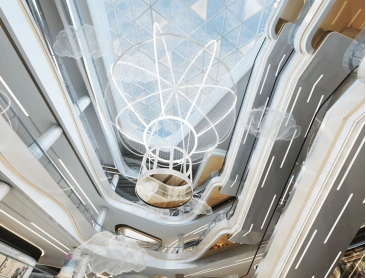 浮梦屿主题中庭 效果图