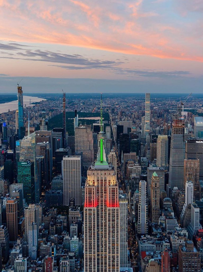  纽约帝国大厦（图源：帝国大厦社交媒体）