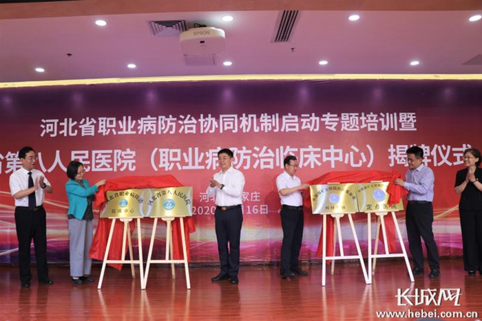河北省第八人民医院揭牌仪式现场梅斌 摄 