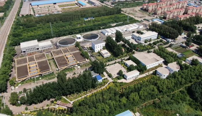 （图:乌兰浩特市利环污水处理厂厂区图 图片来源：乌兰浩特市利环污水处理厂）