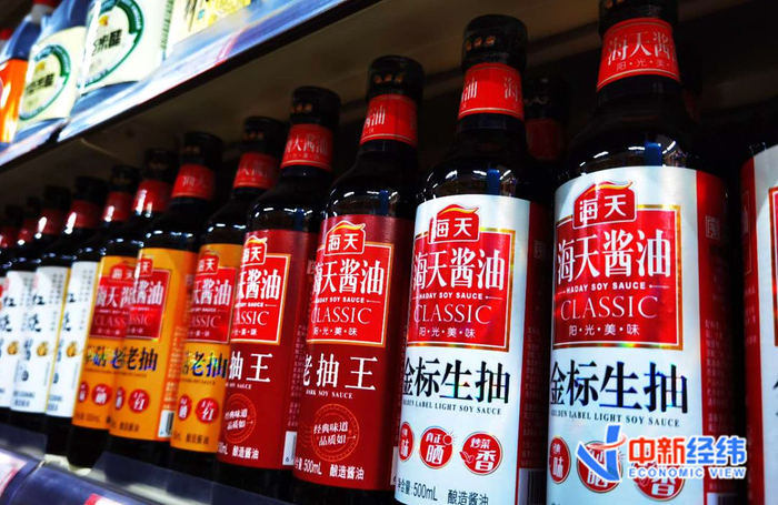 海天酱油资料图 中新经纬 张燕征 摄