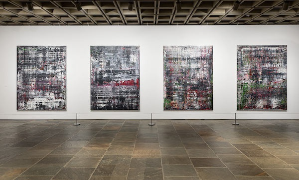  在布鲁尔分馆展出的里希特“ 比克瑙（Birkenau）”系列