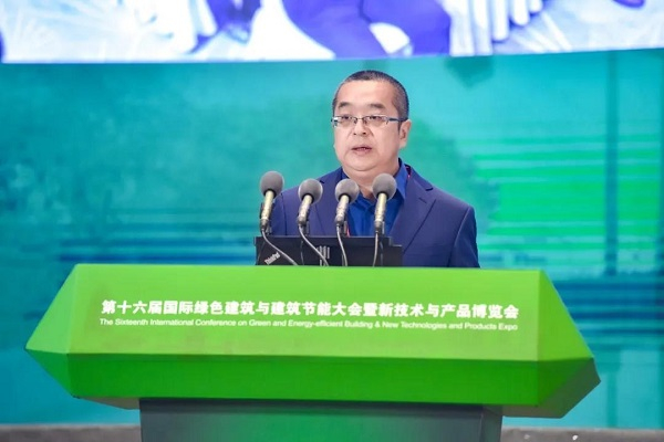 中国金茂总裁助理 & CTO、金茂建筑科技董事长田九坡开幕式致辞