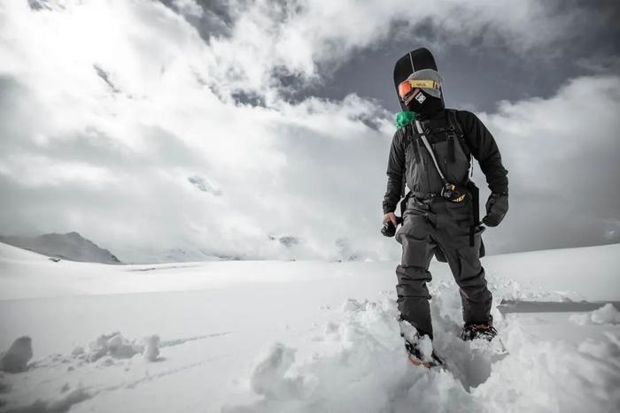 ▲中国单板滑雪第一人王磊