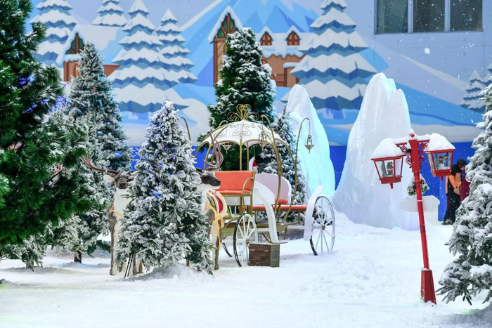 ▲重庆融创雪世界